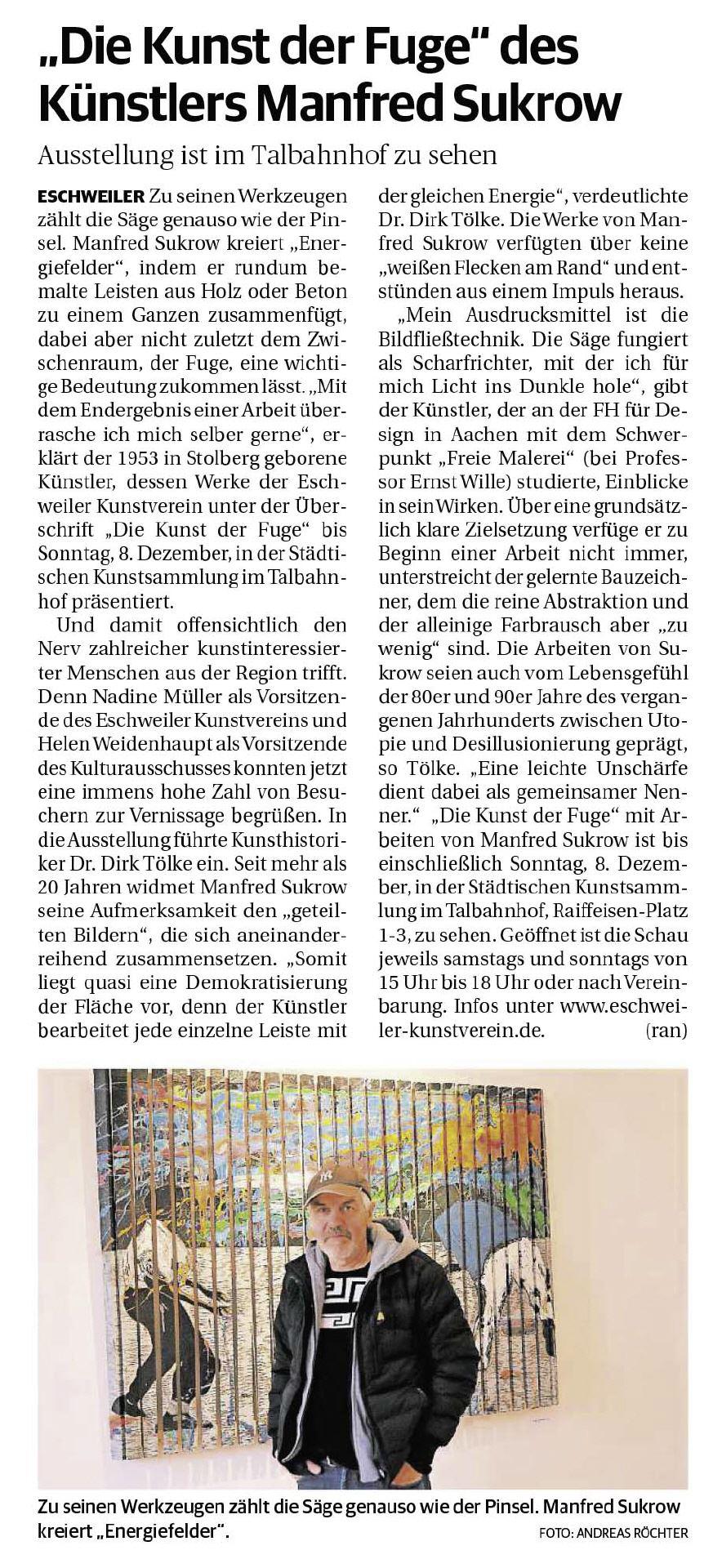Eschweiler Zeitung 23.11.2019